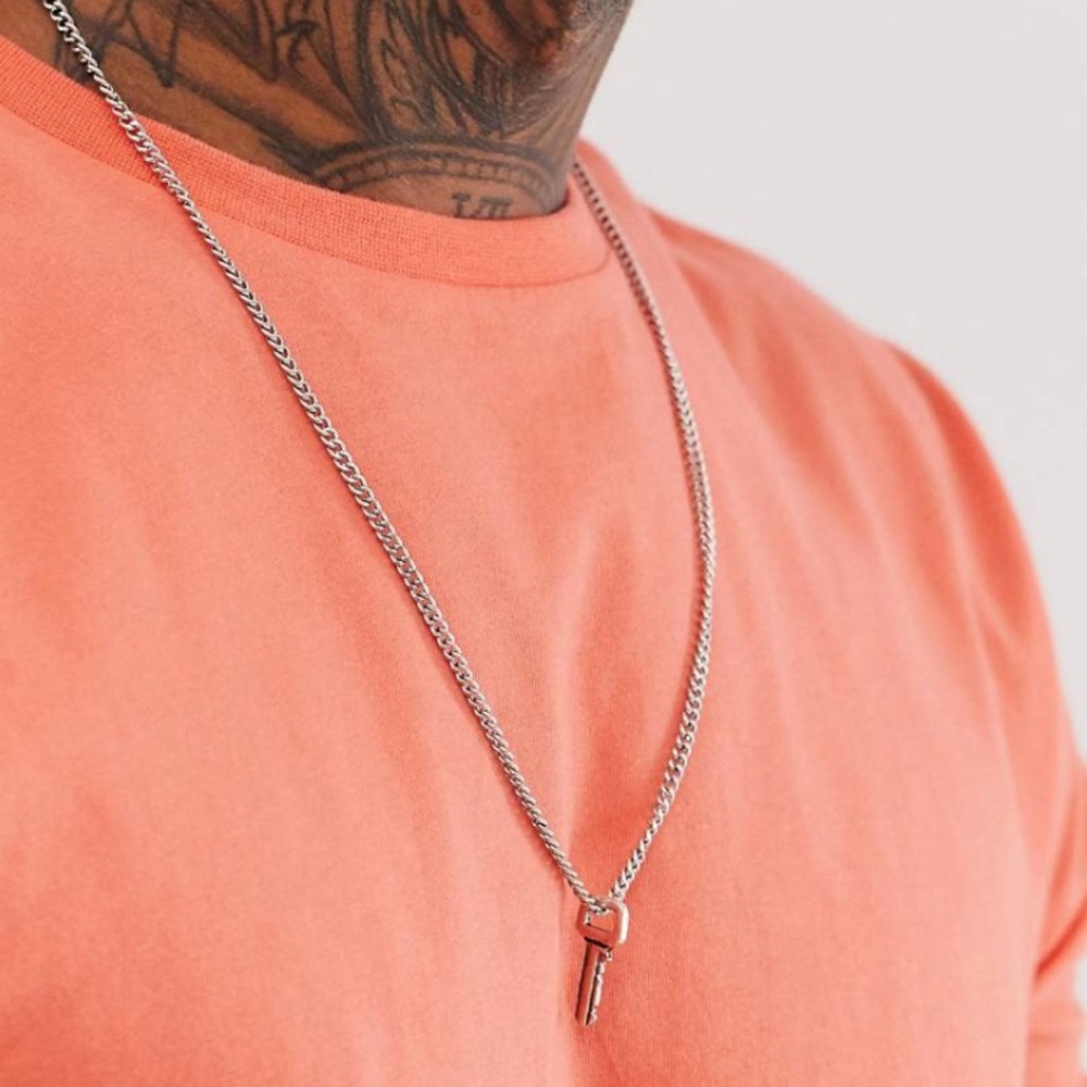Key Pendant Necklace - Picture 3 of 5